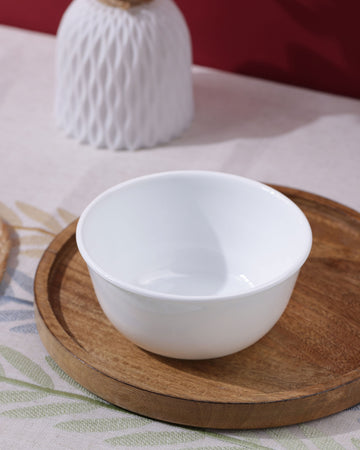 Winter Frost White Curry Bowl, 828ml