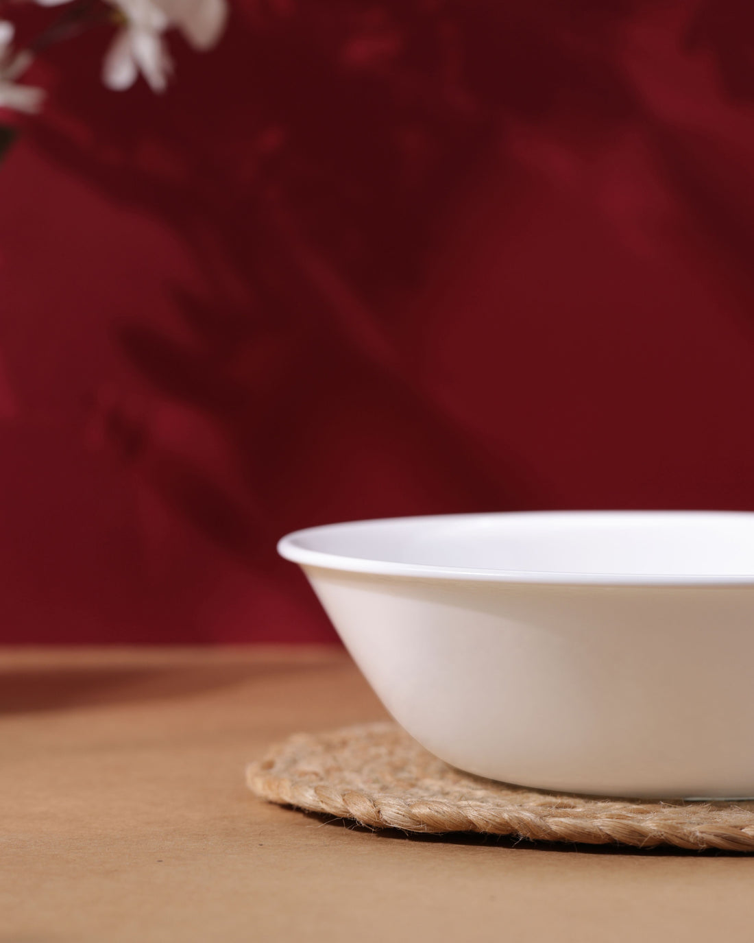 Winter Frost White Serving Bowl, 1L