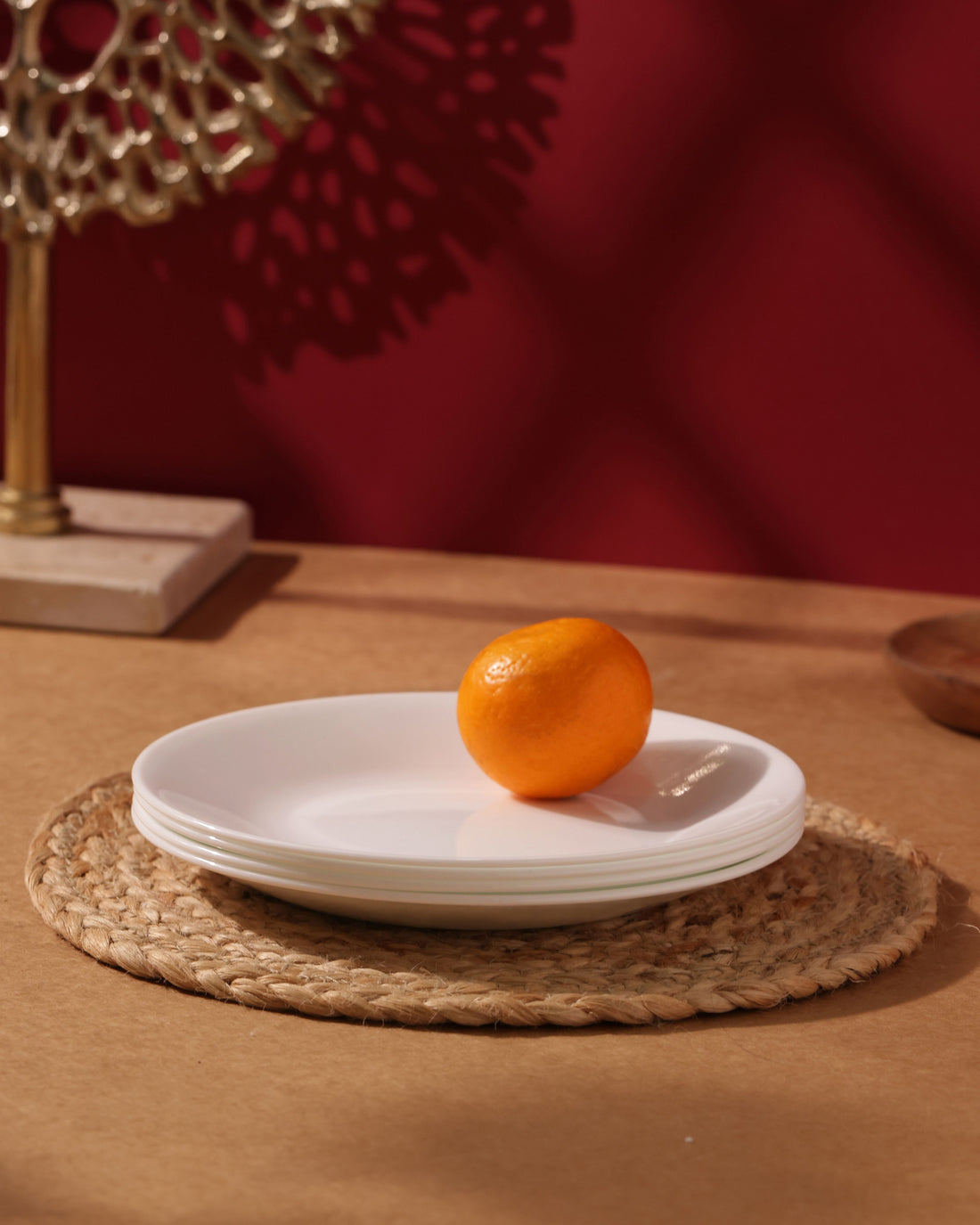 Winter Frost White Small Plate