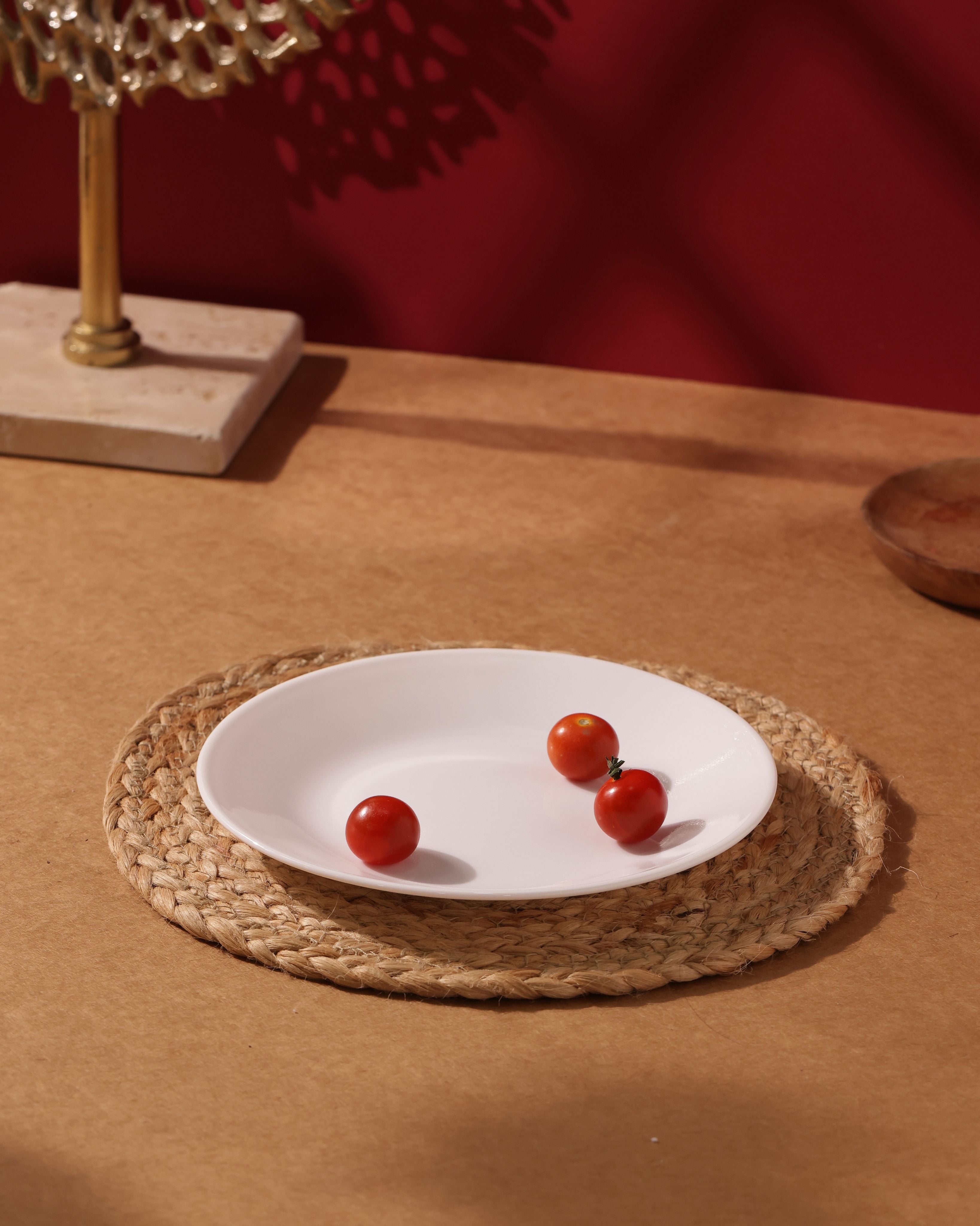 Winter Frost White Small Plate