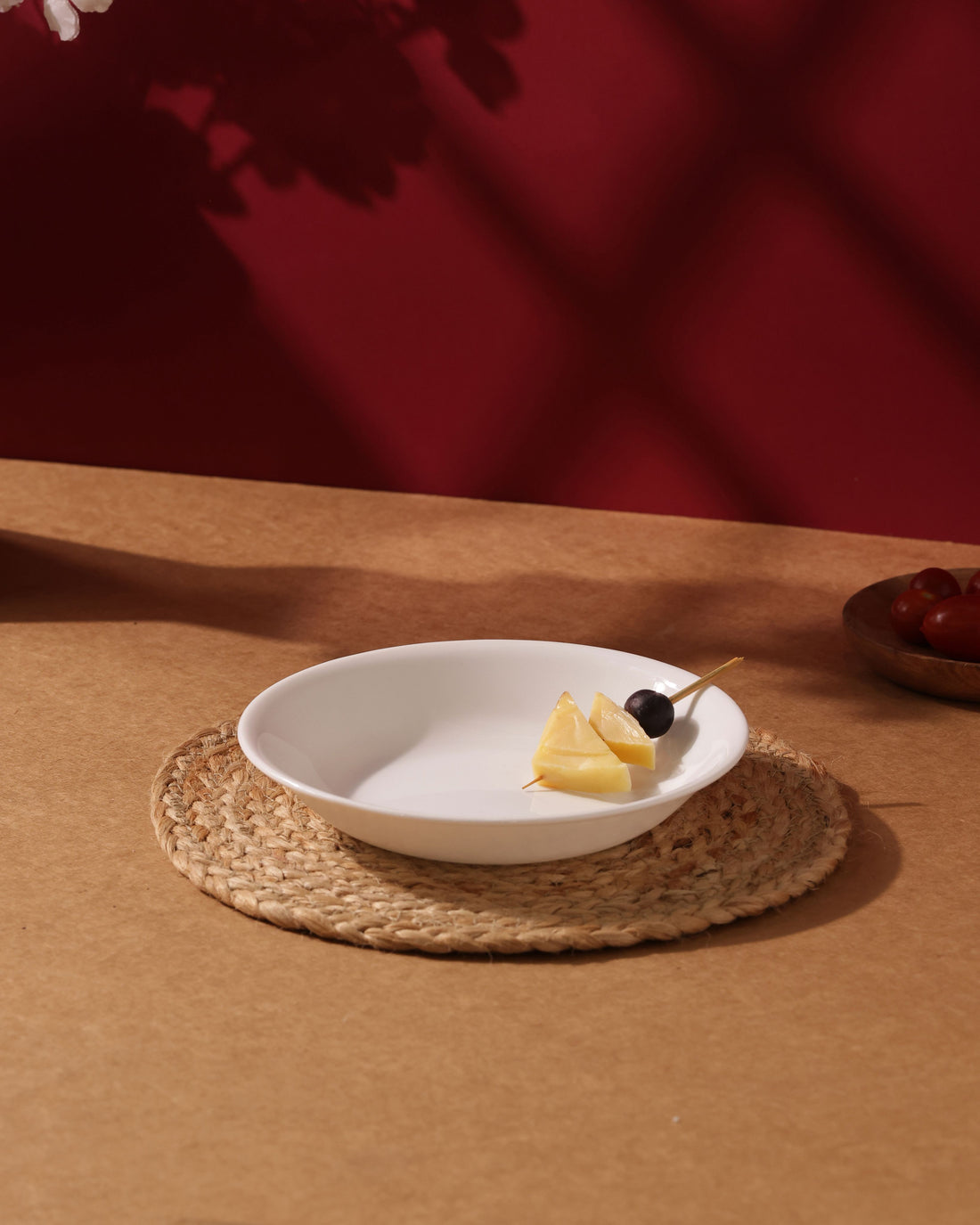 Winter Frost White 17cm Soup Plate