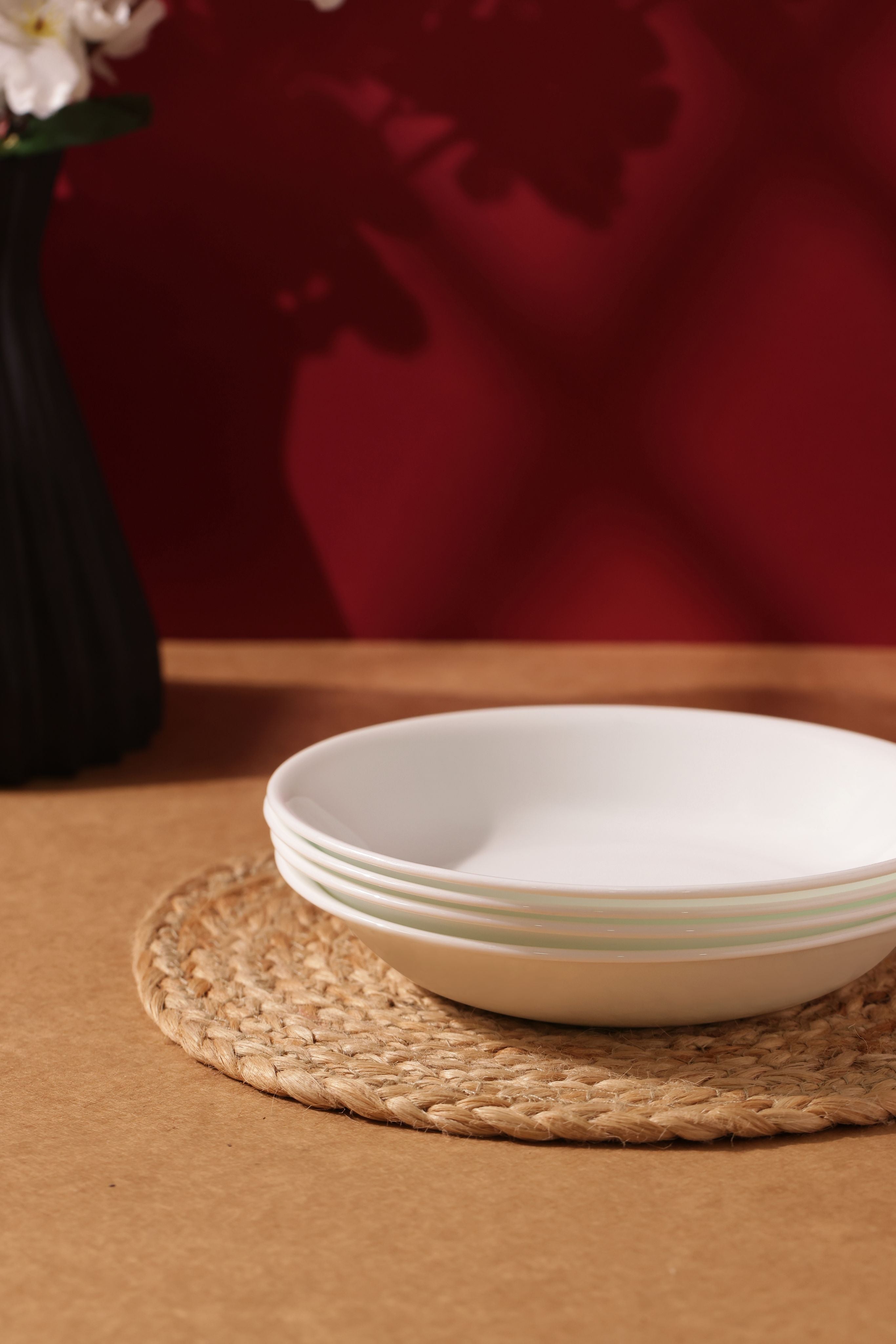 Winter Frost White 17cm Soup Plate