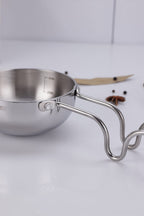 Argent Tri-Ply Stainless Steel 12cm Tadka Pan - 0.5L - 2