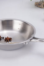 Argent Junior Chef Tri-Ply Stainless Steel 16cm Frypan - 0.7L - 3