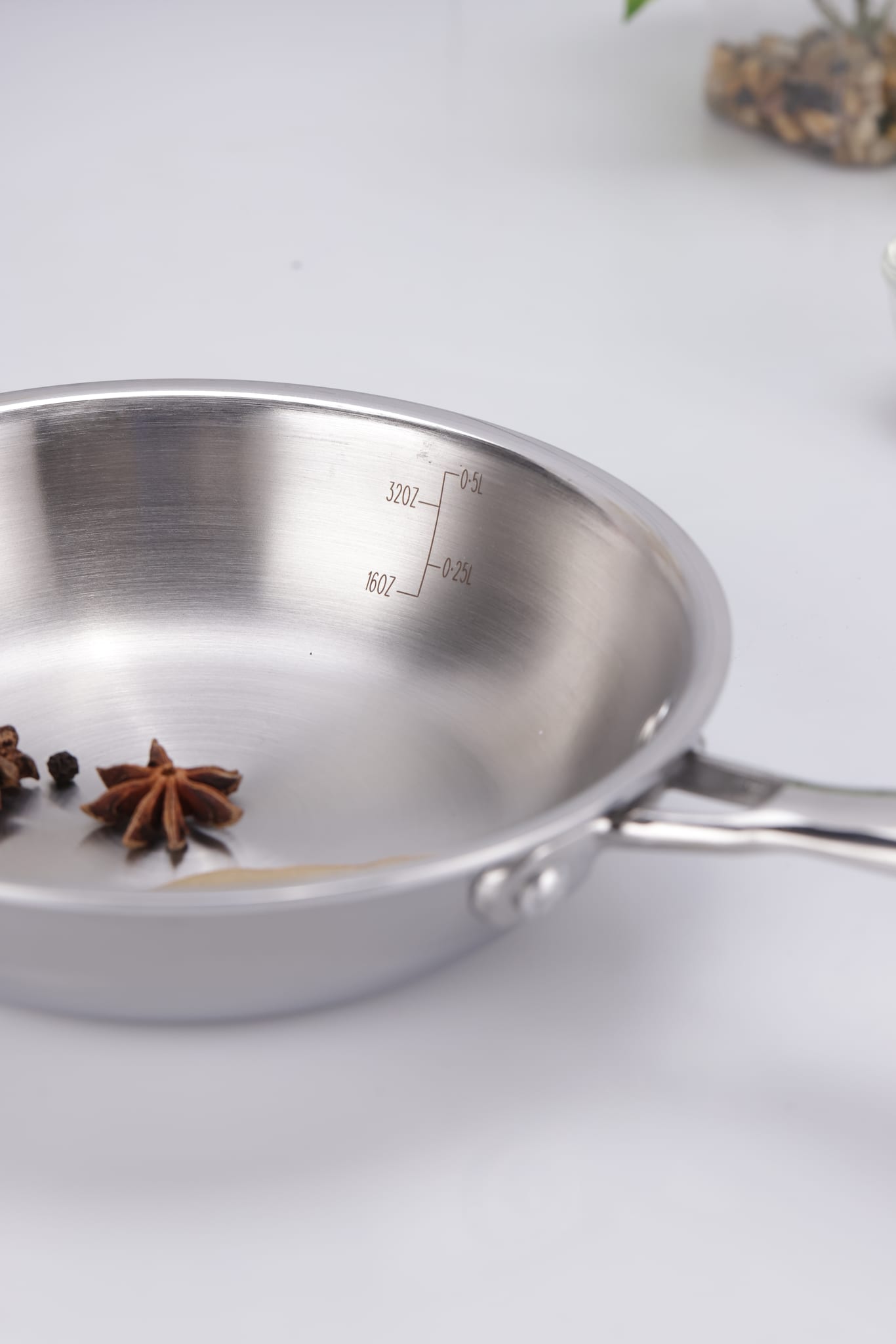 Argent Junior Chef Tri-Ply Stainless Steel 16cm Frypan - 0.7L - 3