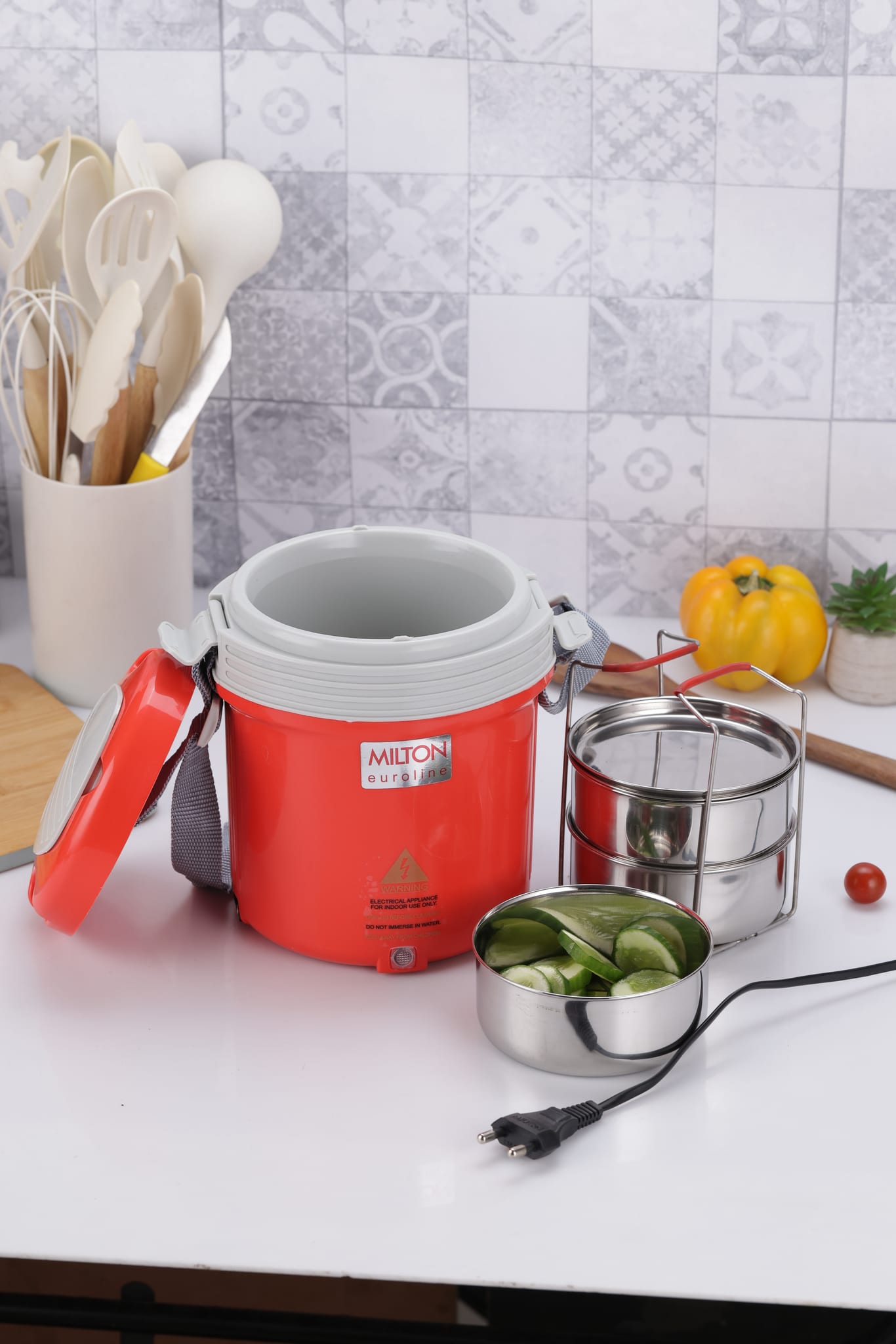 Electron Electric Lunchbox with 3 Containers - 11