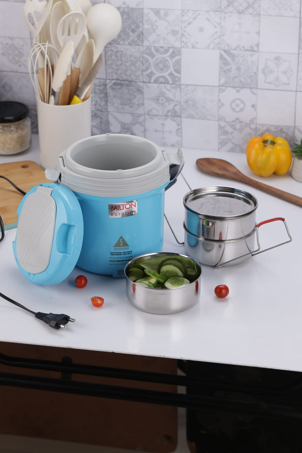 Electron Electric Lunchbox with 3 Containers - 6