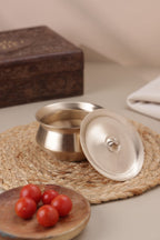 Bronze Handi with Lid, 240ml - 4